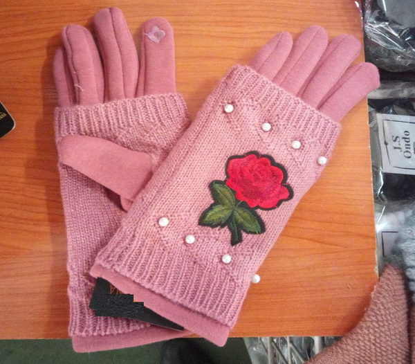 GUANTES SRA. CHENILLE DISEÑOS (12)