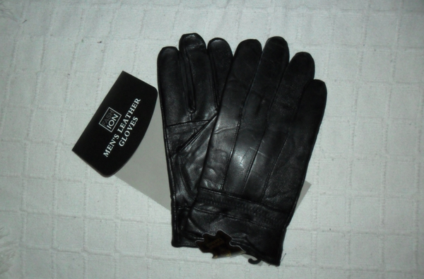 GUANTES CRO. NEGRO PIEL (12)