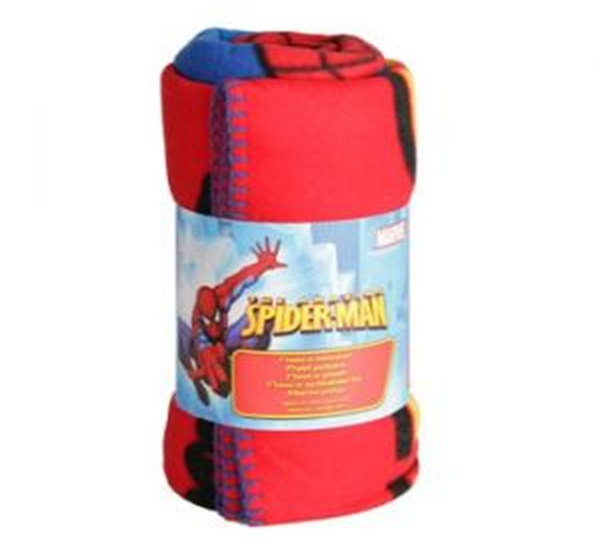 MANTA POLAR SPIDERMAN 120x140cm