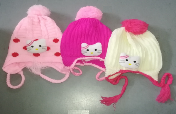 GORRO INF. OREJERAS GATITA