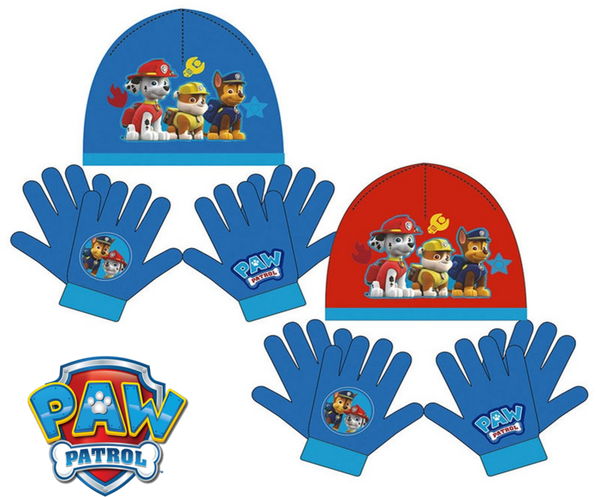 GORRO + GUANTES POLAR PAW PATROL