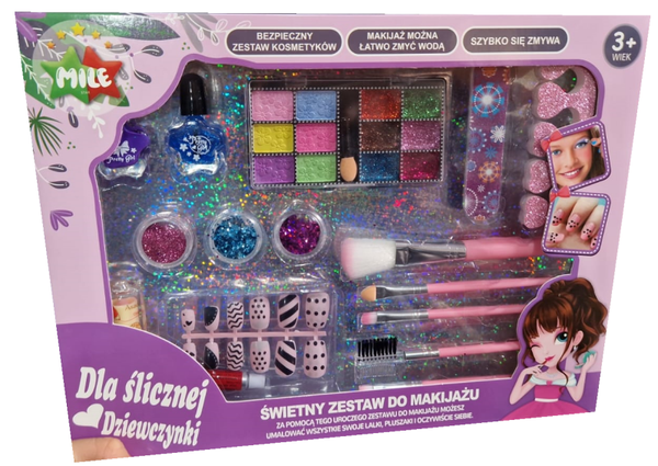 MAQUILLAJE SET ACCESORIOS CAJA