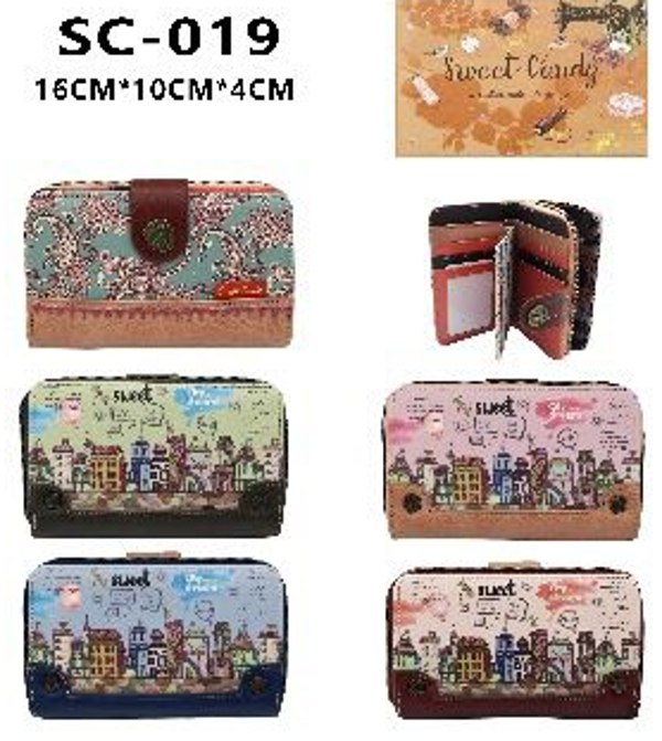 CARTERA SWEET CANDY 16x10cm