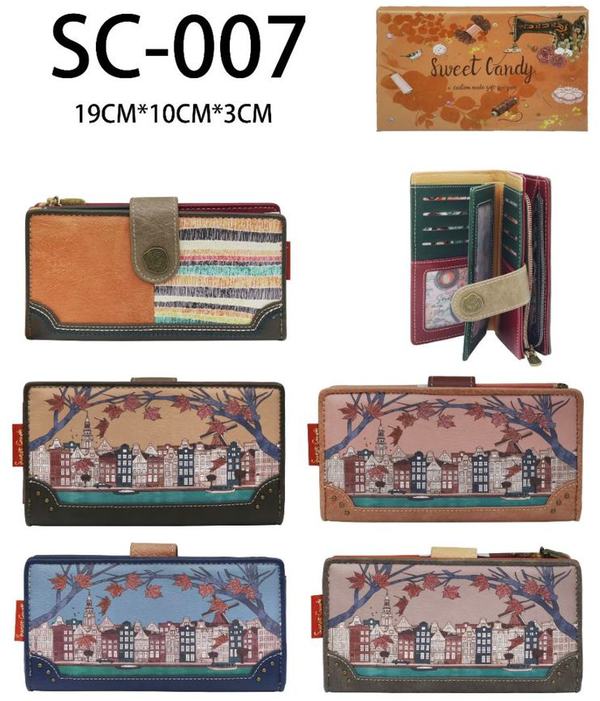 CARTERA SWEET CANDY 19x10cm