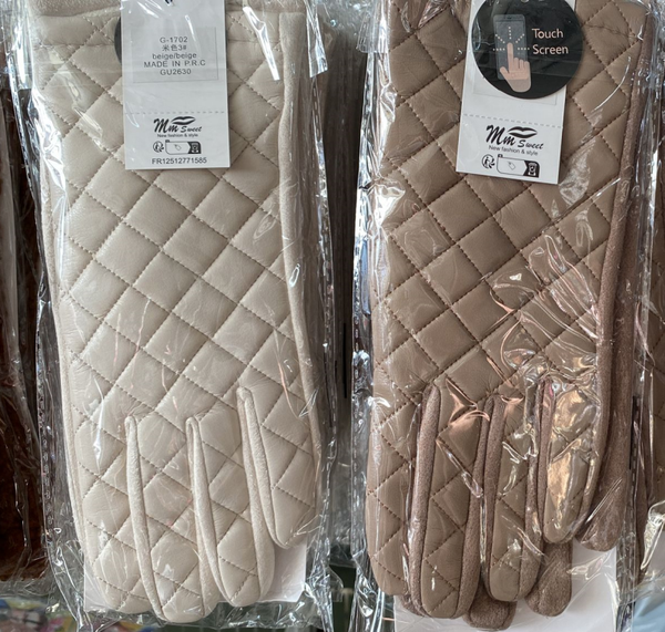 GUANTES SRA. LISOS PESPUNTES