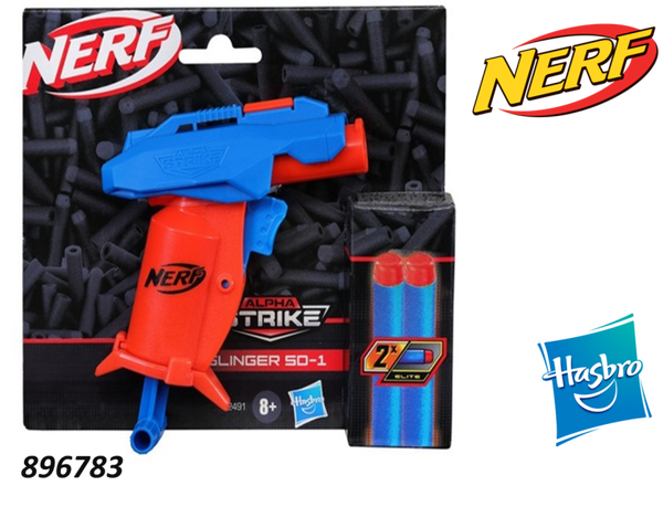 PISTOLA NERF LANZA BALAS ESPUMA