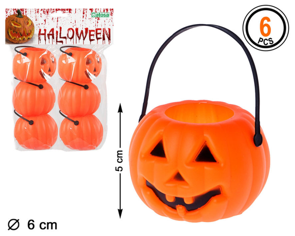 CALABAZA MINI CARAMELOS 6ud BOLSA