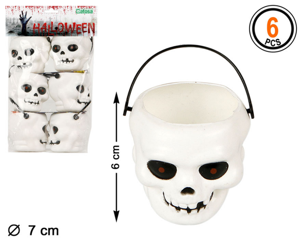 CALAVERA MINI CARAMELOS 6ud BOLSA