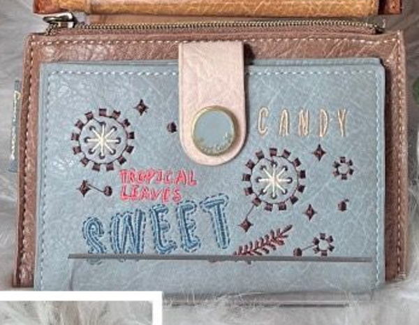 CARTERA TARJETERO SWEET CANDY 13x9cm