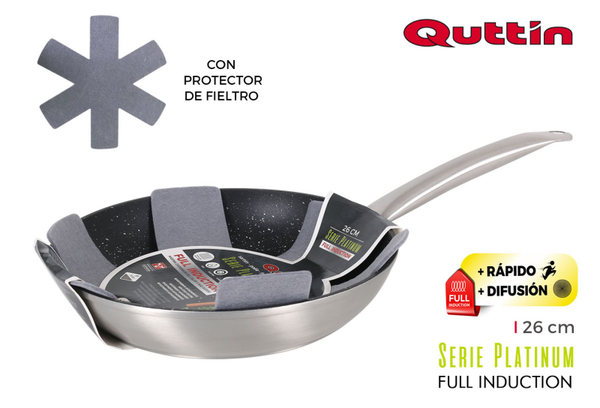 SARTEN ALUMINIO HONDA QUTTIN 26cm