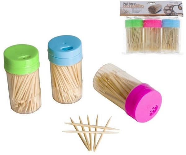 PALILLOS REDONDOS MADERA PALILLERO 3ud (12)