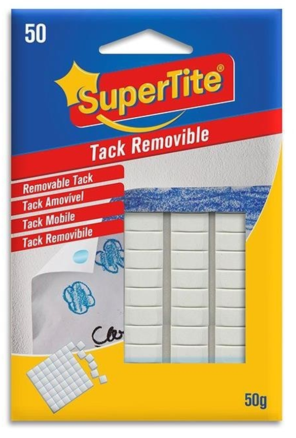 CHINCHETA ADHESIVA REMOVIBLE SUPERTITE (12)