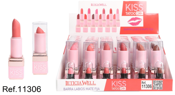 BARRA LABIOS FIJA KISS 24h (24)