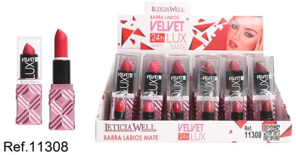 BARRA LABIOS FIJA VELVET LUX 24h (24)
