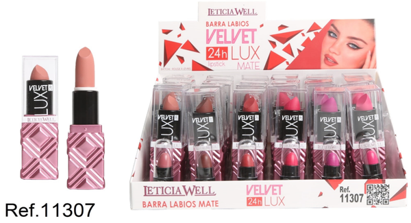 BARRA LABIOS FIJA VELVET LUX 24h (24)