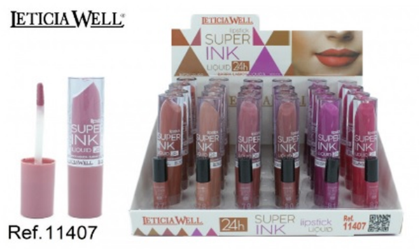 BARRA DE LABIOS LIQUID SUPER INK 24h (24)