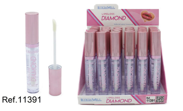 BRILLO LABIOS DIAMOND TRANSPARENTE (24)