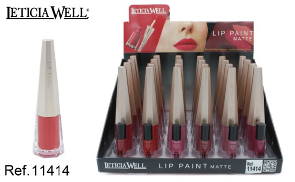 BRILLO DE LABIOS LIP PAINT MATTE (24)