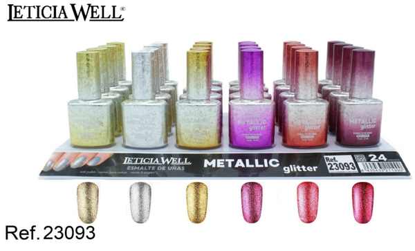 LACA UÑAS METALLIC GLITTER (24)