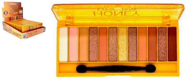SOMBRA OJOS 12COLORES HONEY (12)