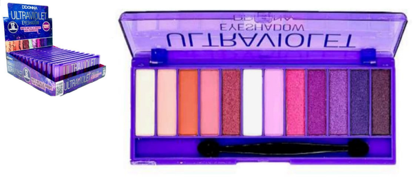 SOMBRA OJOS 12COLORES ULTRAVIOLET (12)