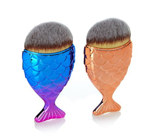 PINCEL MAQUILLAJE FORMA PEZ BLISTER