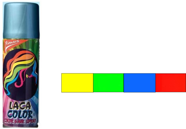 LACA COLOR FLUOR SPRAY XIOMARA 125ml (12)