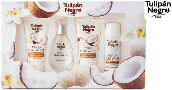 EST. COL. COCO PURE WHITE TULIPAN NEGRO