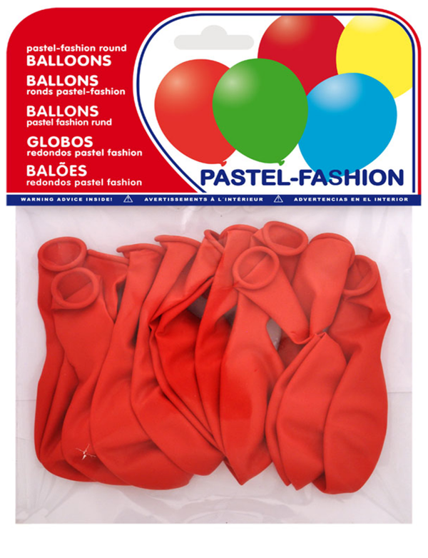 GLOBOS GRANDES ROJOS 10ud (24)