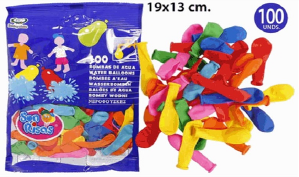 GLOBOS AGUA 100ud BOLSA (30)