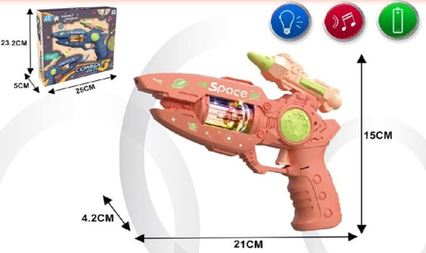 PISTOLA COMBAT LUZ/SONIDO