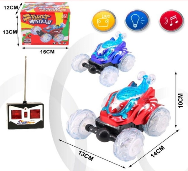COCHE R/C STUNT COLORES