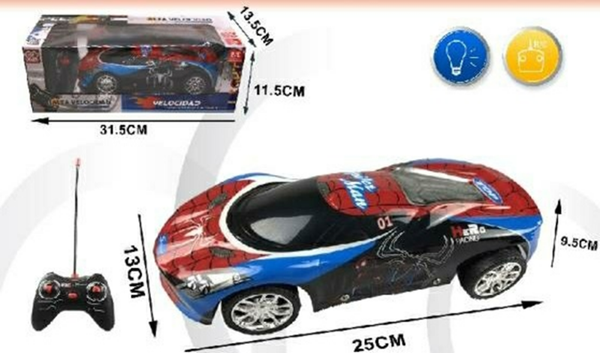 COCHE R/C DEPORTIVO SUPERHEROE