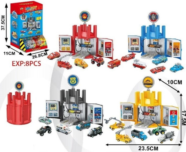 GASOLINERA RUEDA DESPLEGABLE