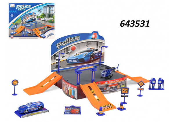 PISTA VEHICULOS POLICIA