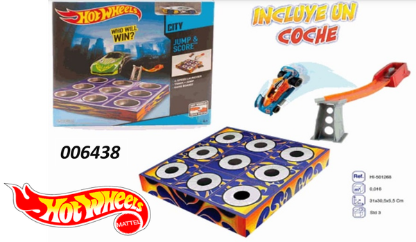 PISTA HOT WHEELS JUMP & SCORE