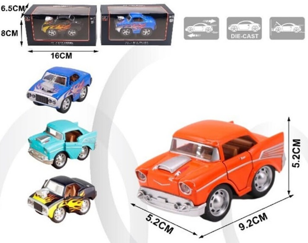 COCHE METAL ESCALA
