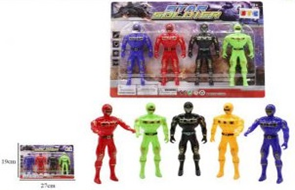 FIGURAS SOLDADOS ESPACIALES 4ud