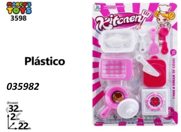 COCINITA ACCESORIOS BLISTER