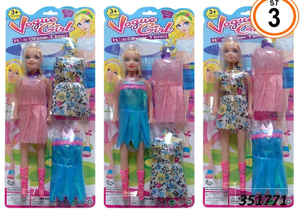 MUÑECA ACCESORIOS BLISTER