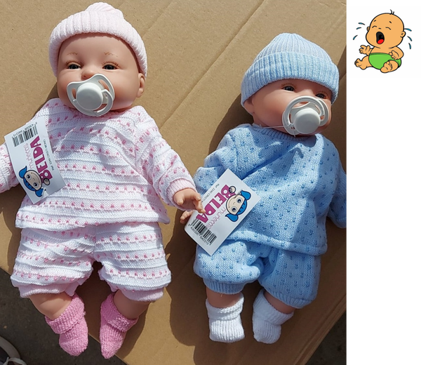 BEBE LLORON GORRO 32cm
