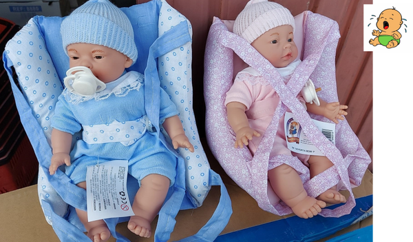 BEBE LLORON ASIENTO 37cm