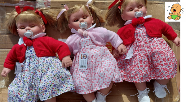 MUÑECA LLORONA REBECA 50cm