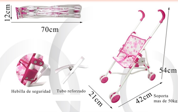 SILLETA METAL JUGUETE BEBE