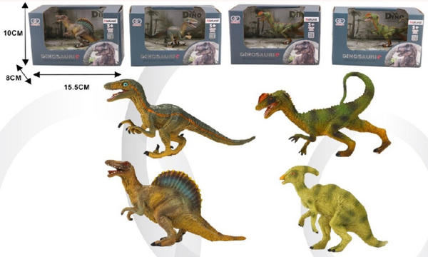 DINOSAURIO FIGURA CAJA 4SURTIDOS