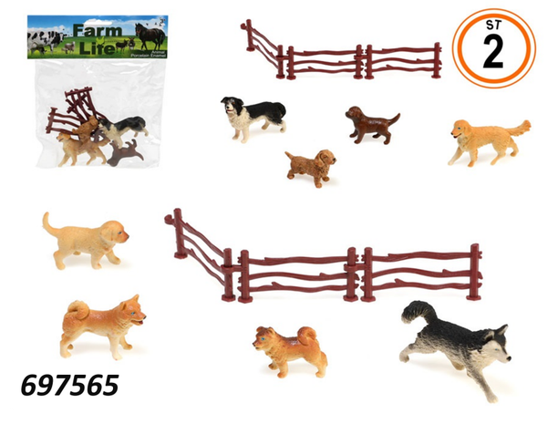 ANIMALES PERRITOS ACCESORIOS BOLSA