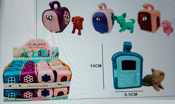 MASCOTA TRANSPORTIN 4SURTIDO