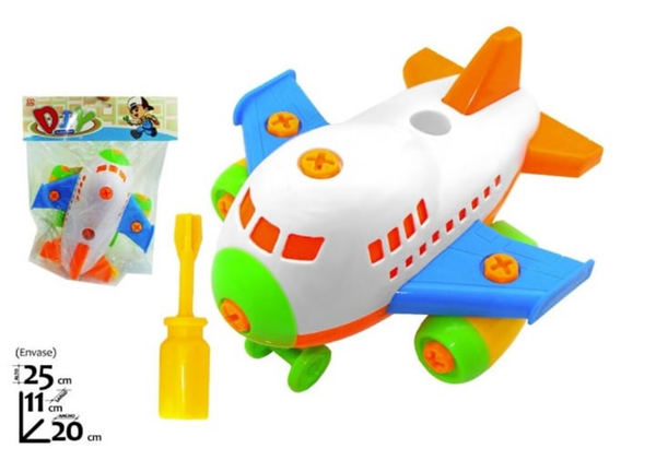 AVION DESMONTABLE BOLSA