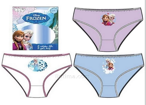 BRAGUITA INF. FROZEN 3ud