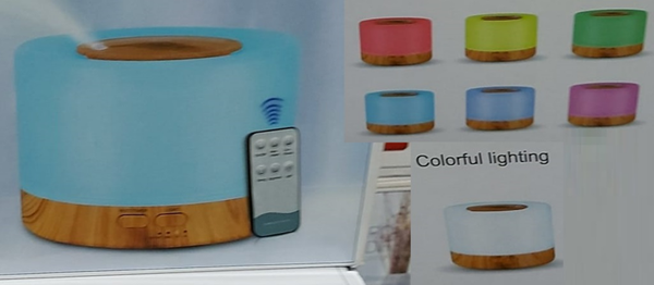 HUMIDIFICADOR REDONDO LUCES